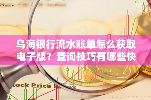 乌海银行流水账单怎么获取电子版?查询技巧有哪些快速掌握?